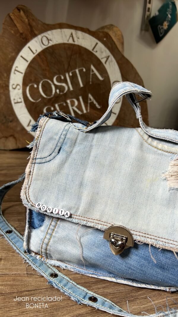 Bolso en Jean reciclado